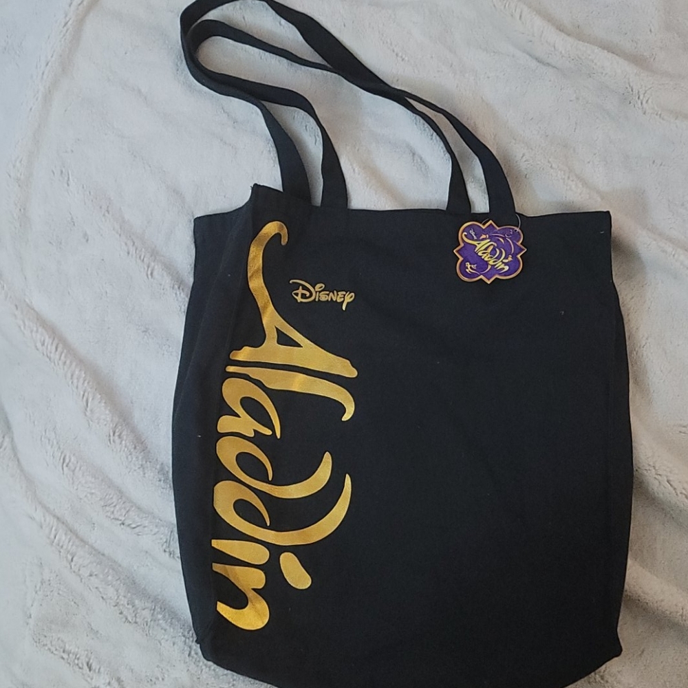 NWT Disney Aladdin canvas tote